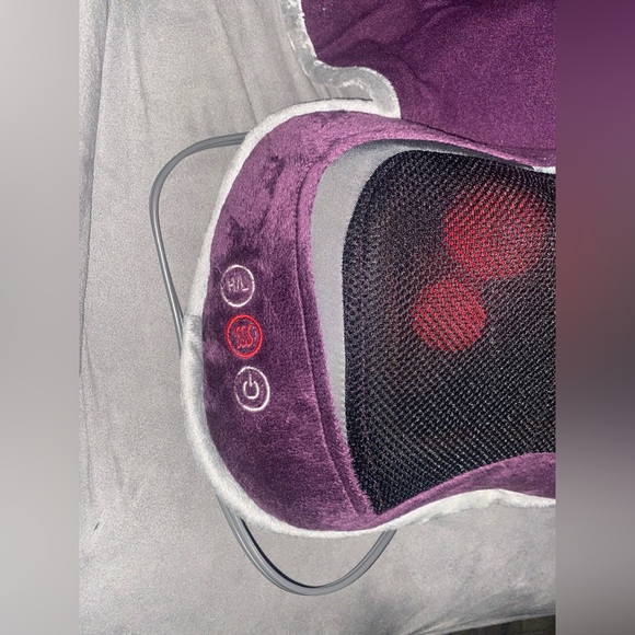 Vibration Soothing Heat Kneading Release Tension Neck, Back, Shoulders Travel - Picture 8 of 11